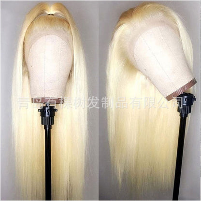 Qingdao Youke Tree Hair Products Co Ltd Hot selling Women s Wigs in Europe and America Front Lace Wigs for Women image 3