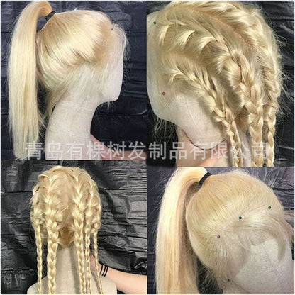 Qingdao Youke Tree Hair Products Co Ltd Hot selling Women s Wigs in Europe and America Front Lace Wigs for Women