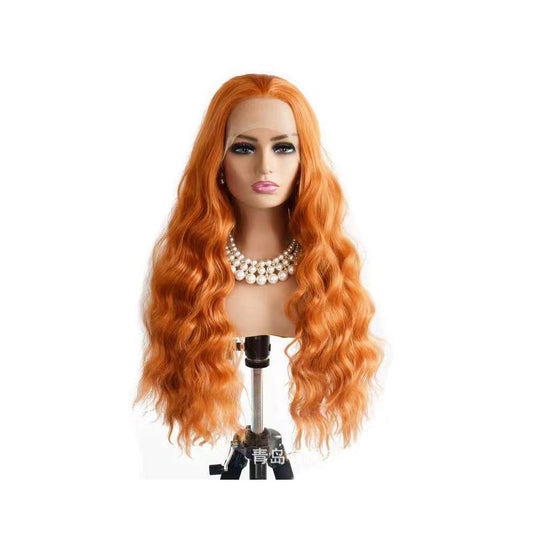 1688 Qingdao Youke Tree Hair Products Co Ltd Qingdao Wig European American Synthetic Wig Front Lace Headset European