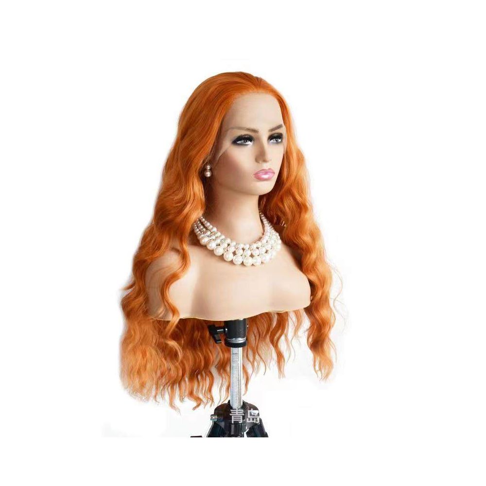 1688 Qingdao Youke Tree Hair Products Co Ltd Qingdao Wig European American Synthetic Wig Front Lace Headset European image 1