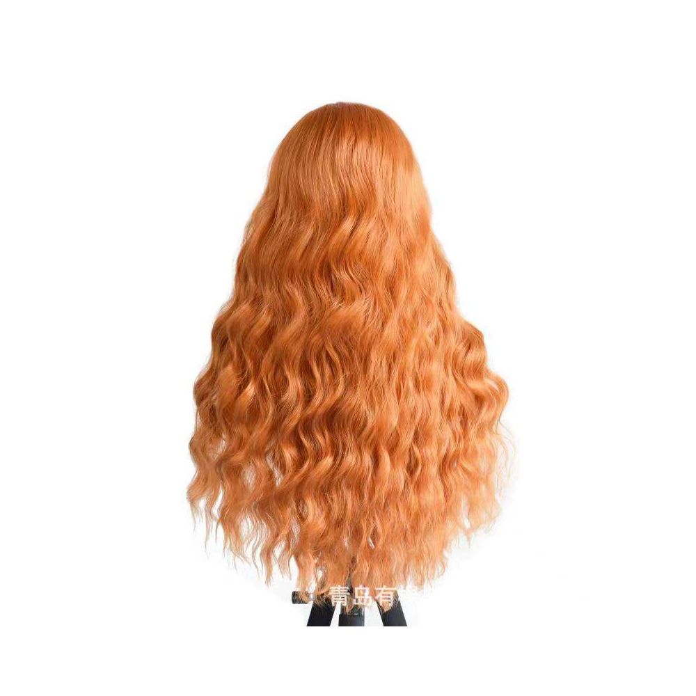 1688 Qingdao Youke Tree Hair Products Co Ltd Qingdao Wig European American Synthetic Wig Front Lace Headset European image 3