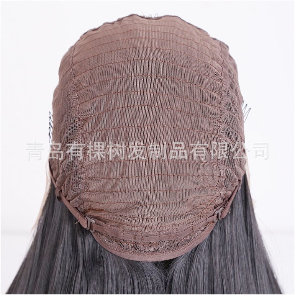 1688 Qingdao Youke Tree Hair Products Co Ltd Xiaohongshu Same Gradient Color Realistic Front image 4