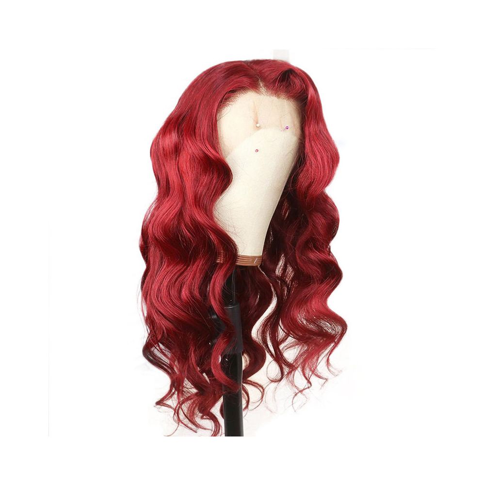 1688 Qingdao Youke Tree Hair Products Co Ltd Amazon New Product European and American Wig Women s Front Lace Synthetic Fiber image 2