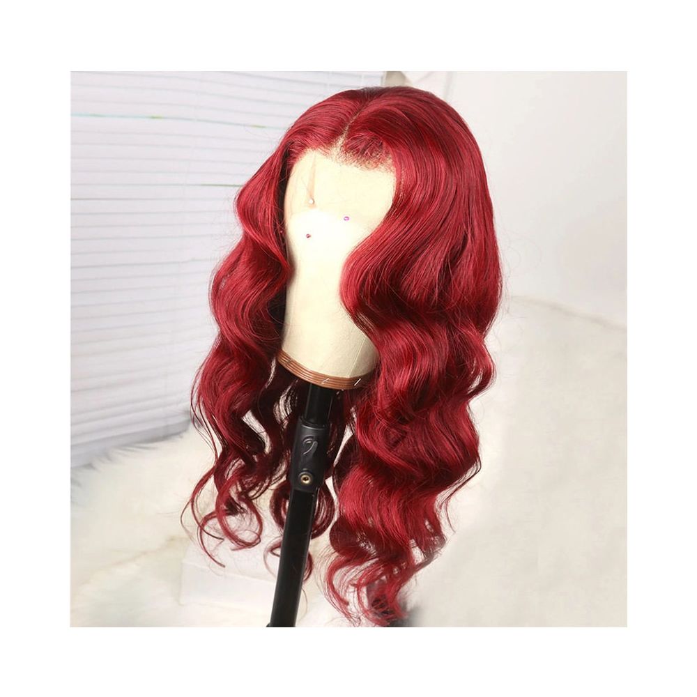 1688 Qingdao Youke Tree Hair Products Co Ltd Amazon New Product European and American Wig Women s Front Lace Synthetic Fiber image 3