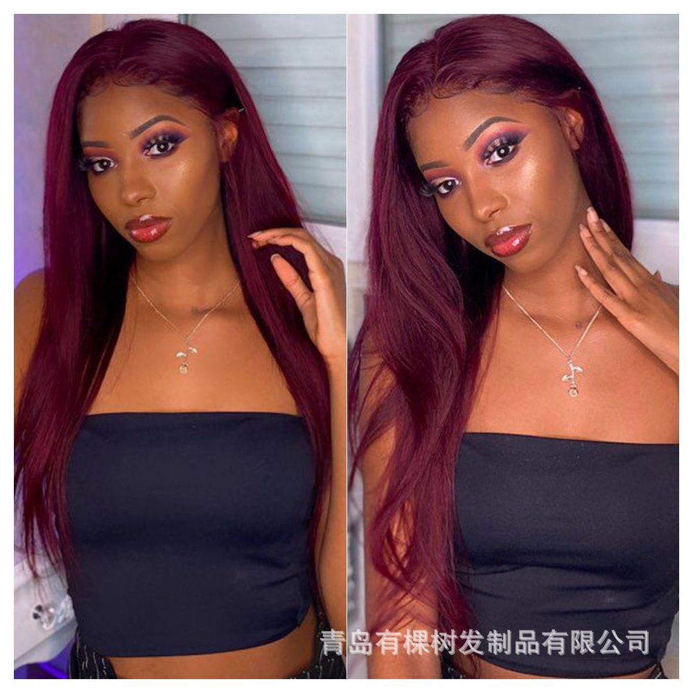 1688 Qingdao Youkeshu Hair Products Co Ltd new 13 3 synthetic front lace headband wig for women image 2