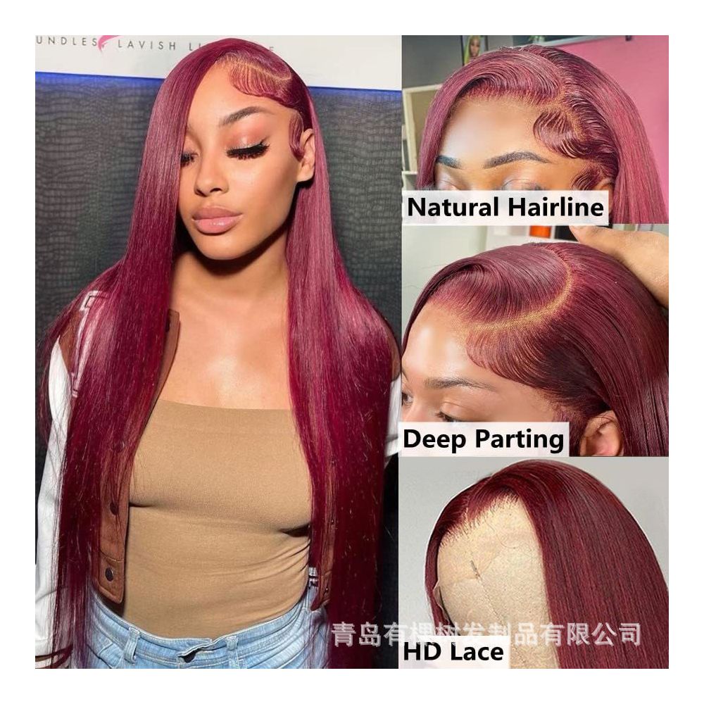 1688 Qingdao Youkeshu Hair Products Co Ltd new 13 3 synthetic front lace headband wig for women image 3