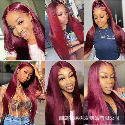 1688 Qingdao Youkeshu Hair Products Co Ltd new 13 3 synthetic front lace headband wig for women image 4