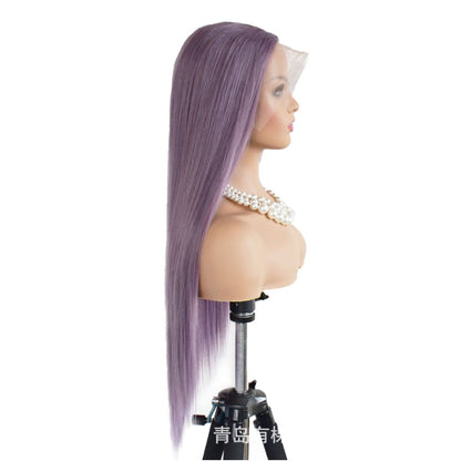1688 Qingdao Youkeshu Hair Products Co Ltd Xiaohongshu Same Imported Silk Smooth and Realistic Synthetic Fiber Front image 4