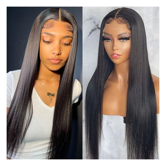 1688 Qingdao Youke Tree Hair Products Co Ltd Foreign Trade Wig Manga Wig Black Long Straight European and American