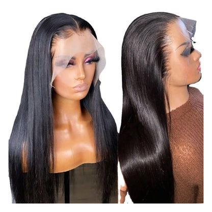1688 Qingdao Youke Tree Hair Products Co Ltd Foreign Trade Wig Manga Wig Black Long Straight European and American image 4