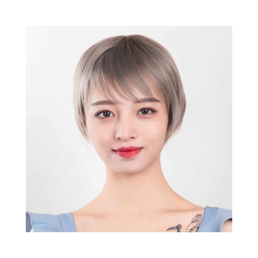 Ultra black wig set full top full head set women s high temperature silk long straight hair simulation high breathability cosplay wig