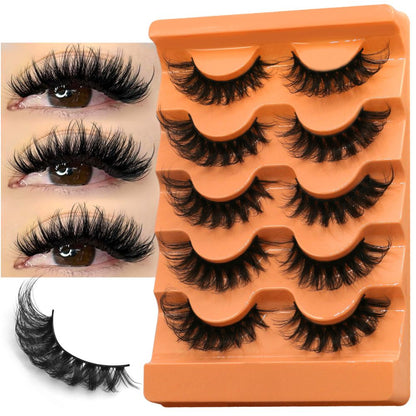 Light mixed blood thick D curled Asian fluffy false eyelashes a whole elongated fox style flying sexy girl eyelashes image 4
