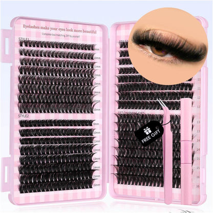 GROINNEYA Stage Spicy Girl High Quality Texture D Curly Asian Spicy Girl Single Cluster Thick Curly Eyelash image 0