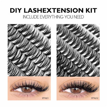 GROINNEYA s new product Kylie from Europe and America with the same plush texture and a thick fluffy single cluster false eyelash image 2