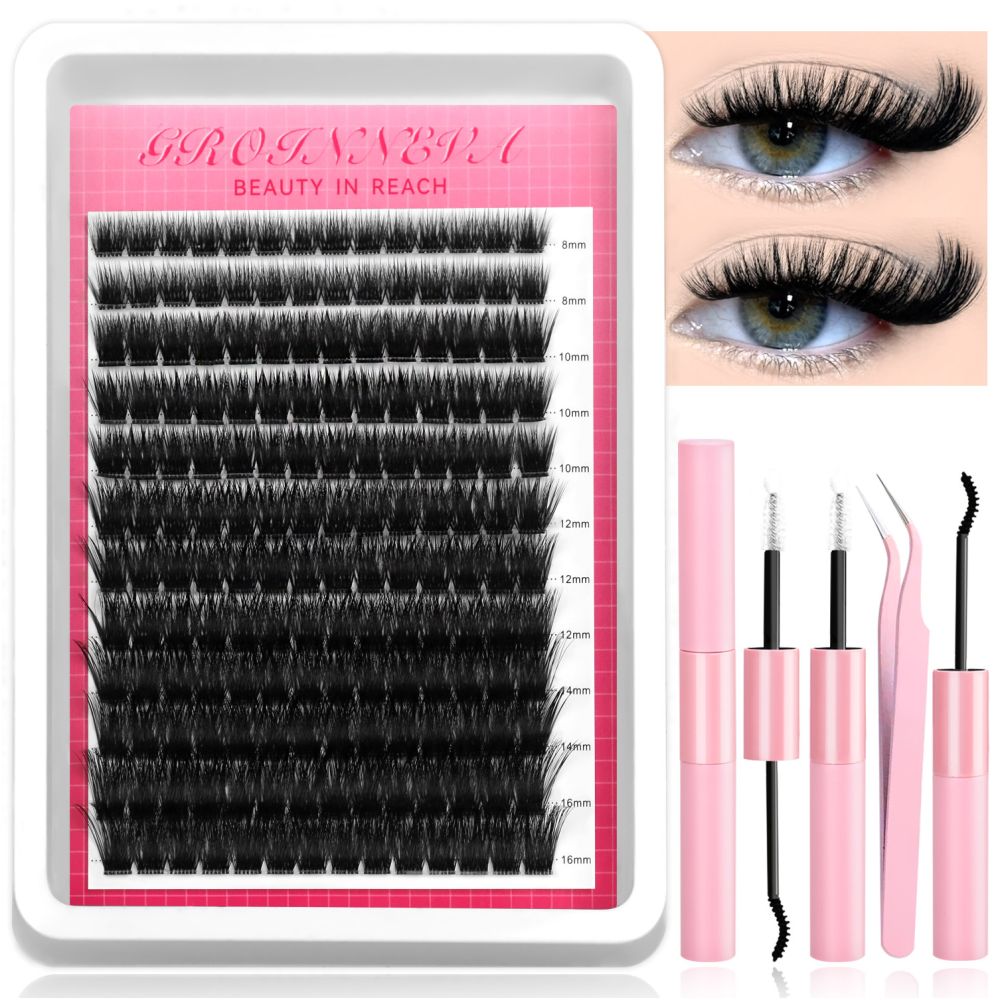 Thick and curled false eyelashes elongated and charming eyelets easy DIY long lasting and comfortable dating party artifact image 1