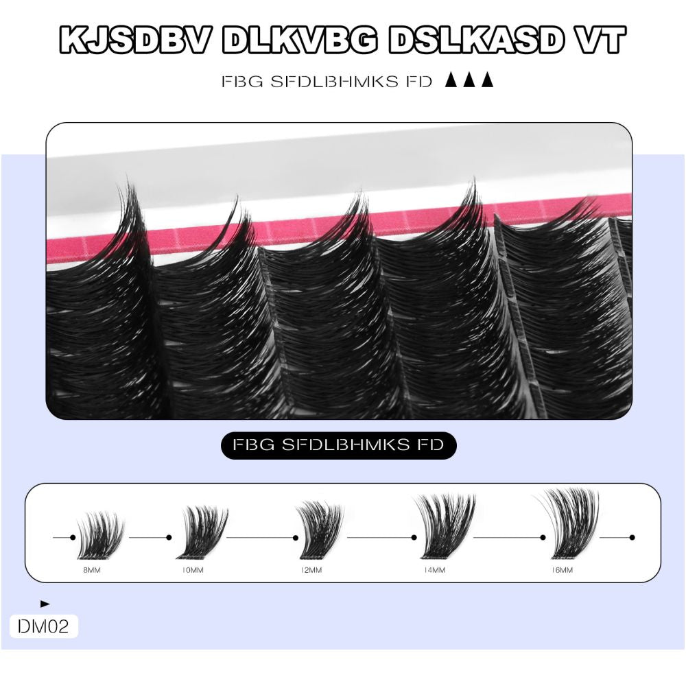 Thick and curled false eyelashes elongated and charming eyelets easy DIY long lasting and comfortable dating party artifact image 4