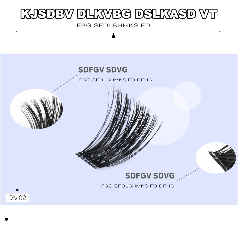 Thick and curled false eyelashes elongated and charming eyelets easy DIY long lasting and comfortable dating party artifact image 5