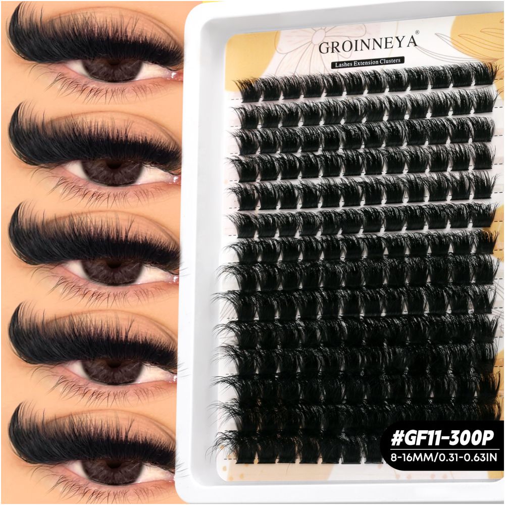 Asian thick single cluster false eyelashes hand sharpened natural nude makeup internet celebrity same style nightclub bouncing thick eyelashes
