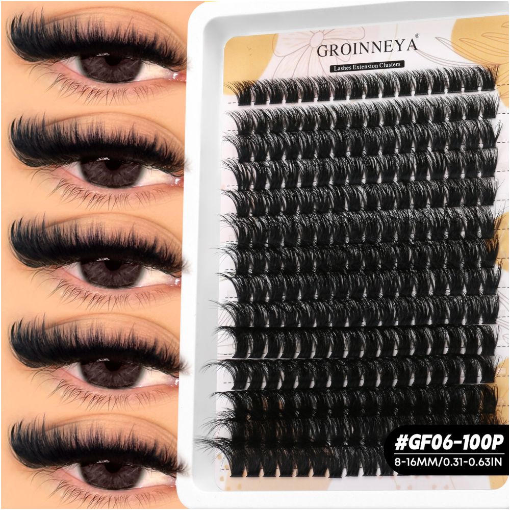 Asian thick single cluster false eyelashes hand sharpened natural nude makeup internet celebrity same style nightclub bouncing thick eyelashes