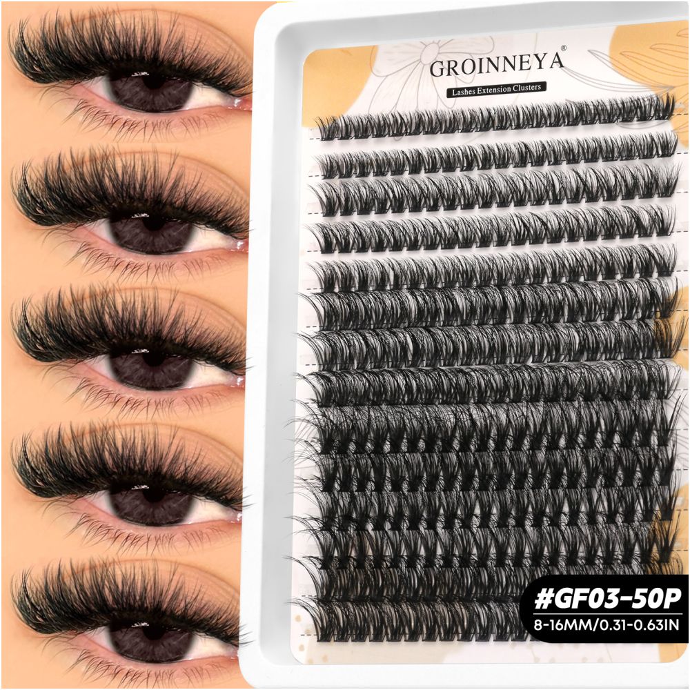 Asian thick single cluster false eyelashes hand sharpened natural nude makeup internet celebrity same style nightclub bouncing thick eyelashes