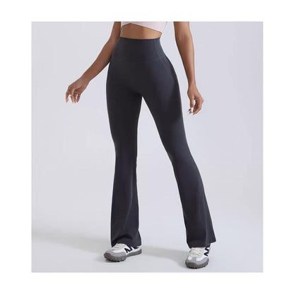 Lori No Size Naked Yoga Micro Flare Pants for Women High Waist and Waist Tight Exercise Hip Pants Fitness Flare Pants Wide Leg Pants