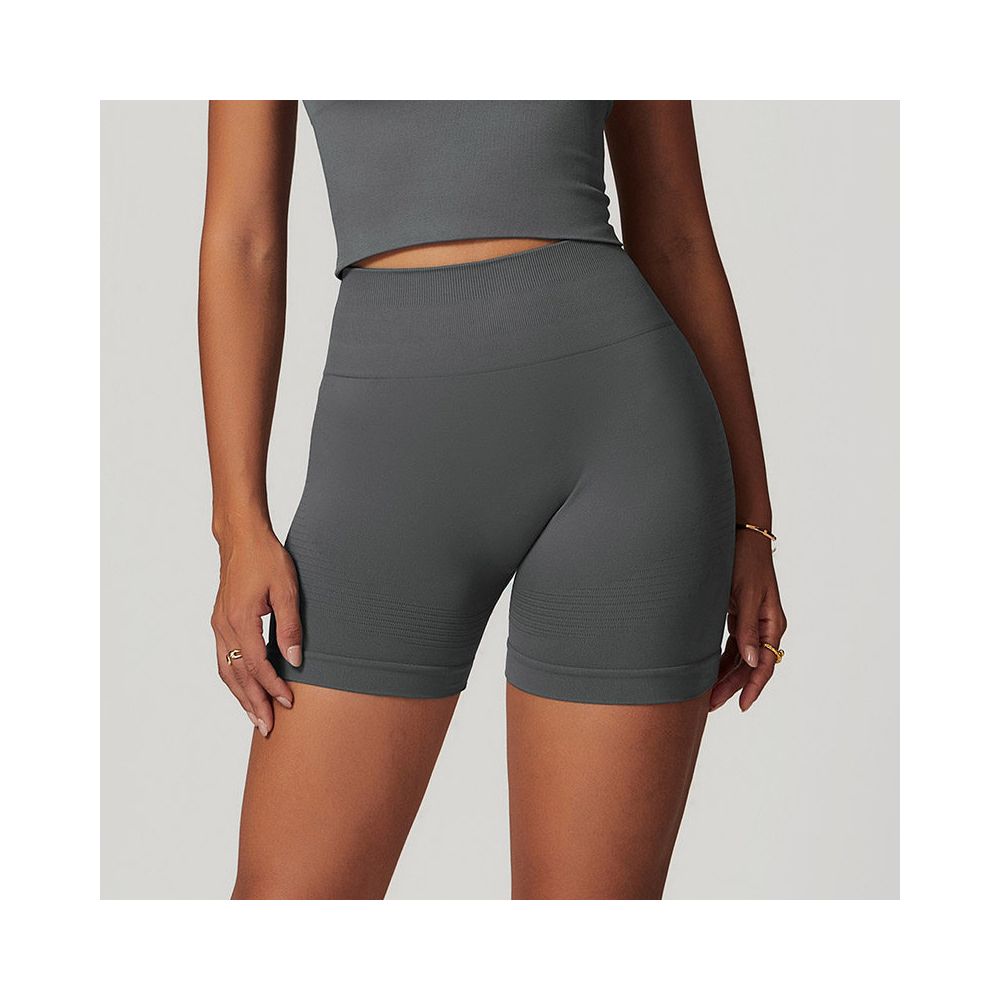 Seamless chest cushion neck hanging beautiful back yoga bra beautiful back summer sports bra fitness top outerwear base layer