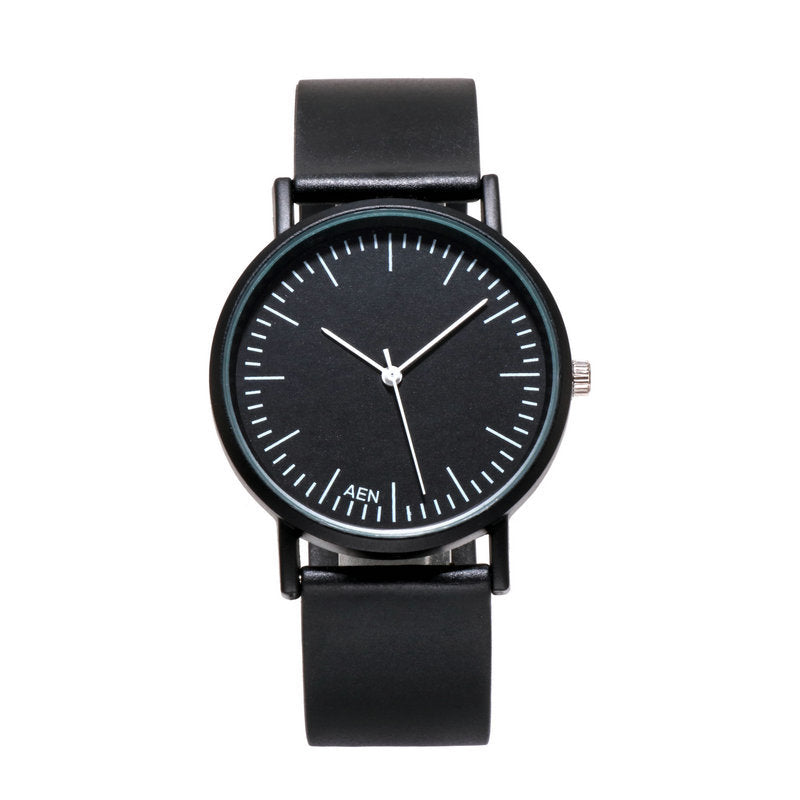 Popular Style Watch Female Student Korean Style Simple Fashionable Sports Casual Men's Atmospheric Retro College Style Couple's Watch