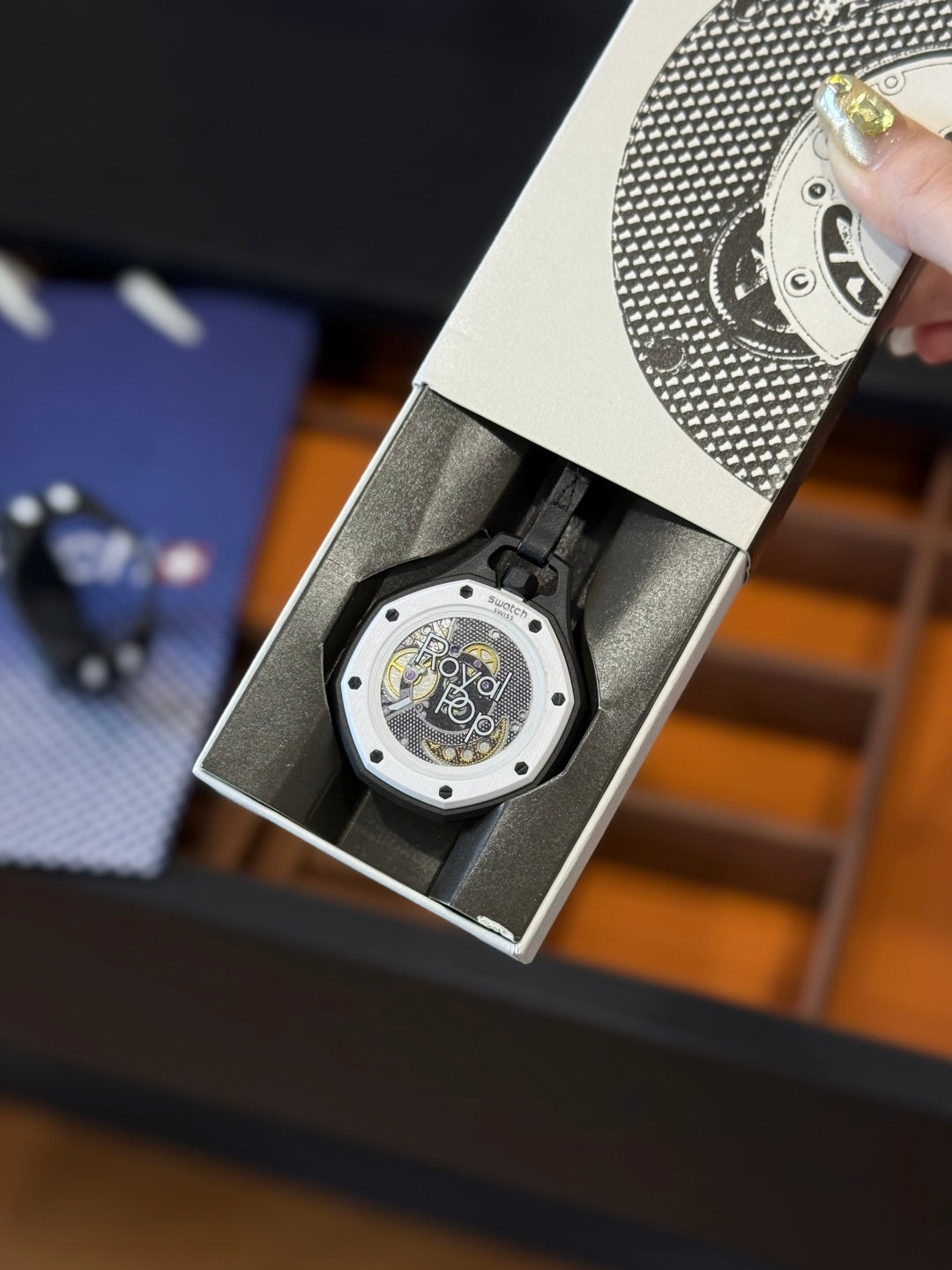 Swatch x AP Royal Pop