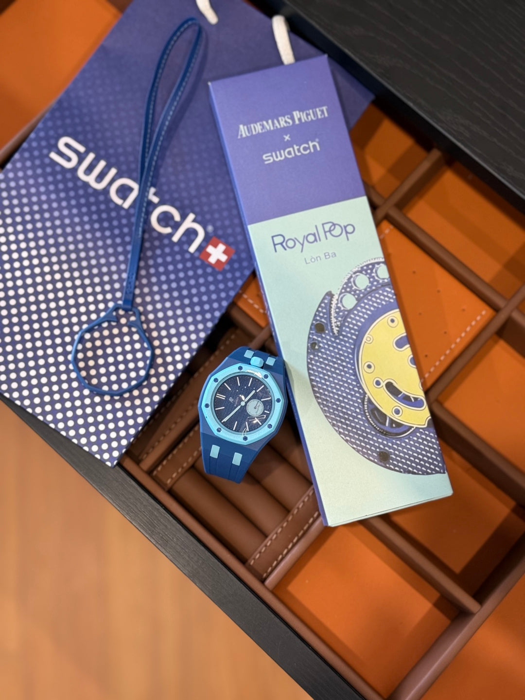 Swatch x AP Royal Pop