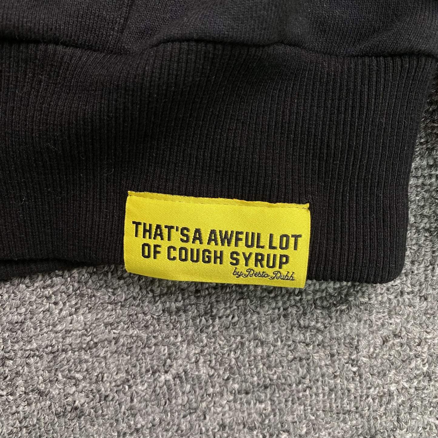 That's A Awful Lot of Cough Syrup