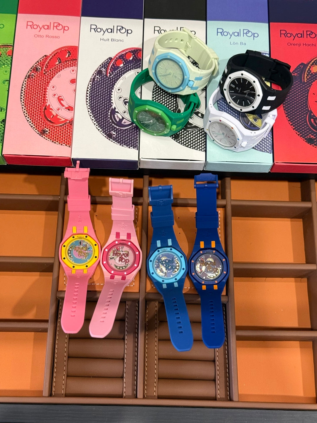 Swatch x AP Royal Pop