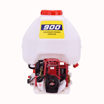 Four-stroke knapsack spraying machine spraying gasoline pesticide spraying machine high-pressure garden fruit tree agricultural disinfection sprayer