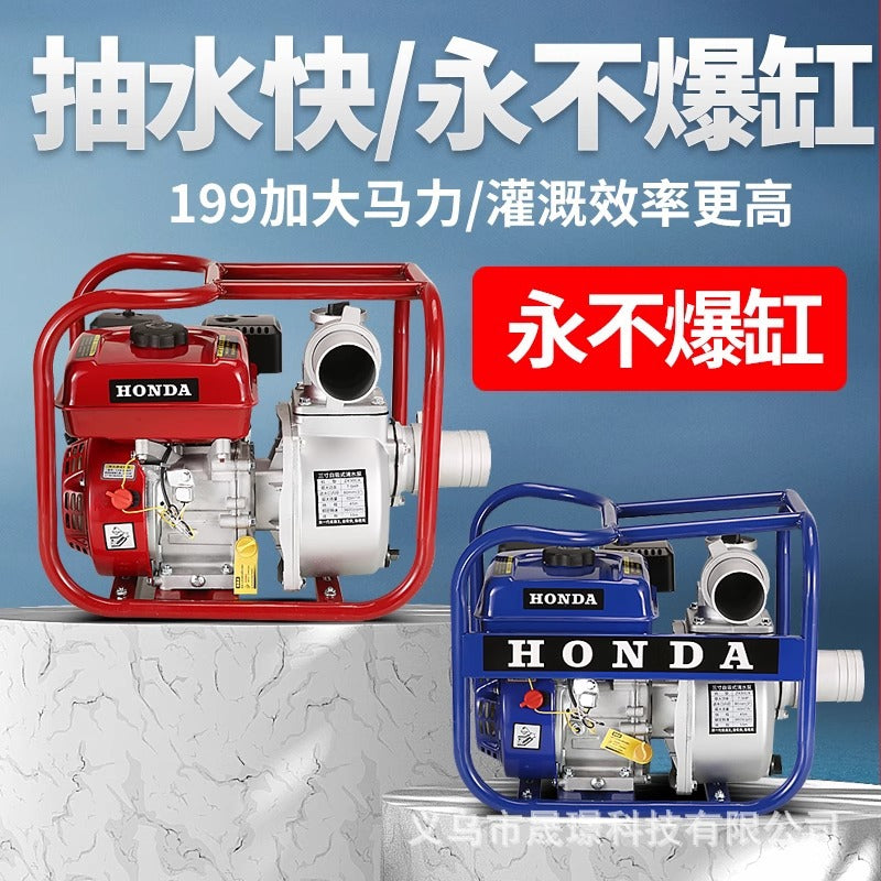 Gasoline Diesel Water Pump 2 Inches 3inch 4inch Agricultural Irrigation High Lift Self-Priming Water Pump