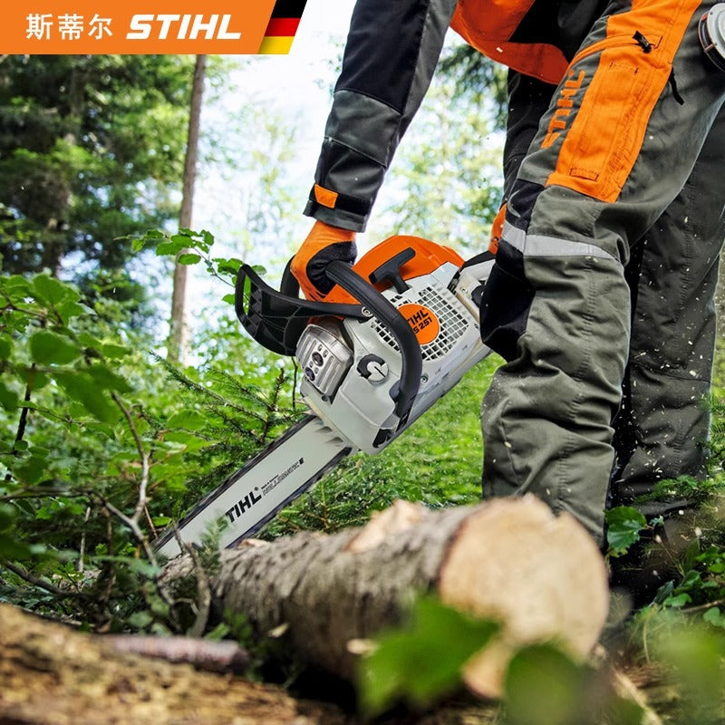 German Stihl Original Small Chain Saw Logging Saw Firewood Saw Tree Gasoline Saw Fuel-Saving High-Power Saw Ms251
