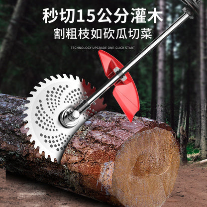Imported Wuyang Honda Wangdian Start Gasoline Mower Garden Greening Weeding Loose Soil Furrow Pumping Mower