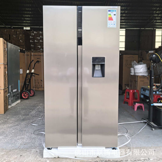 110V 60Hz Export Export-Friendly Side-By-Side Refrigerator with Water Dispenser, 518L, Frost-Free Refrigerator