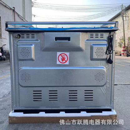 6-gas 95L oven one-piece vertical multi-function intelligent household gas electric oven outlet cooking range