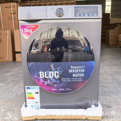 Foreign Trade Export Drum Washing Machine 15kg Kilogram English Front Loading Washing Machine