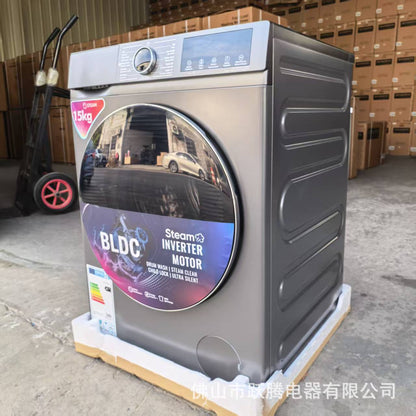 Foreign Trade Export Drum Washing Machine 15kg Kilogram English Front Loading Washing Machine