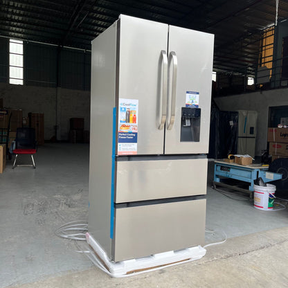 Foreign Trade Refrigerator French Multi-Door Household Refrigerator with Water Dispenser Lg628 Air-Cooled Frost-Free Frequency Conversion 628L