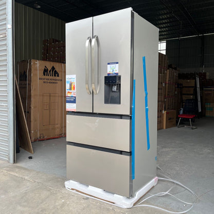 Foreign Trade Refrigerator French Multi-Door Household Refrigerator with Water Dispenser Lg628 Air-Cooled Frost-Free Frequency Conversion 628L