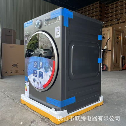 Export Foreign Trade 15kg Full-Automatic Household Drum Washing and Drying Integrated Washing Machine Household English Color Screen
