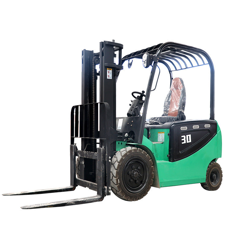 Riding Electric Forklift 2 Tons Battery Stacker Forklift 3.5 Tons 3 Tons Fully Automatic Four-Wheel Lift Truck