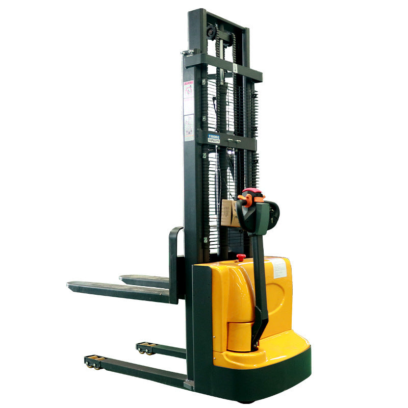All-electric forklift 2 tons 1 ton full-automatic lifting station stacking small handling and loading ground cattle stacking truck
