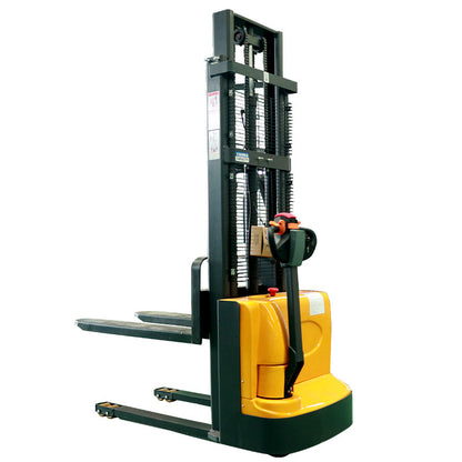 All-electric forklift 2 tons 1 ton full-automatic lifting station stacking small handling and loading ground cattle stacking truck
