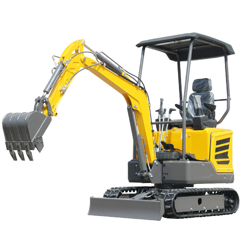 New Mini Excavator Agricultural Orchard Construction Machinery Small Digger Household Digging Hook Machine Small Multifunctional