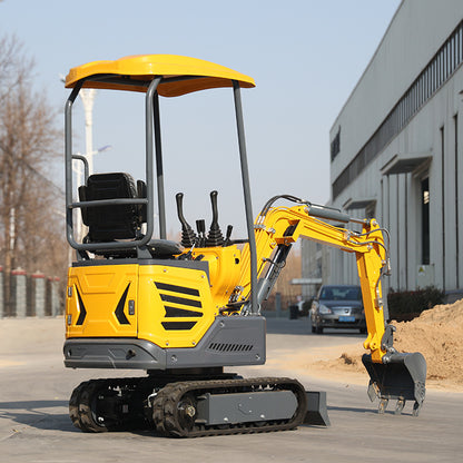 Small Excavator Agriculture and Forestry Orchard Ditching 12 Small Excavator Pipeline Engineering Crushing 20 Orchard Ditching Artifact