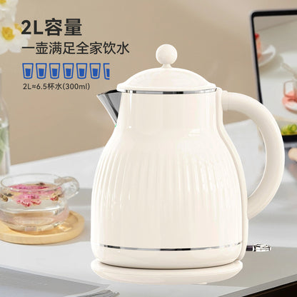 Cross-Border Electric Kettle Large Capacity Kettle Automatic Power off Electric Kettle European Standard Small Household Appliances Export OEM