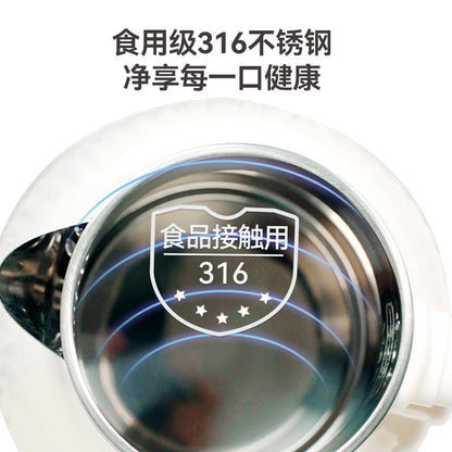 Cross-Border Electric Kettle Large Capacity Kettle Automatic Power off Electric Kettle European Standard Small Household Appliances Export OEM