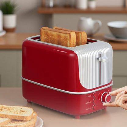 Household Toaster Durable Quick-Baking Automatic Pop-up Toast Sandwich Steamed Bread Breakfast Machine